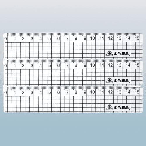 本色原品_方格尺（15cm）